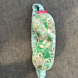 Lilly Pulitzer Tropical Floral Eye Mask NWOT
